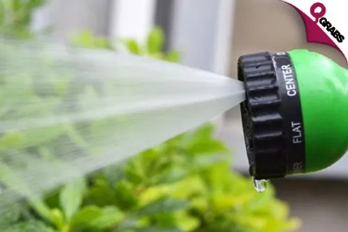 From QR69, Garden Like a Pro with a Magic Expandable Water Hose - Available in Green OR Blue! (Up to QR298 Value)